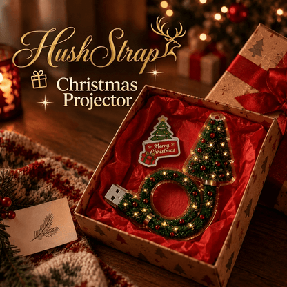 HushStrap™ Christmas Projector
